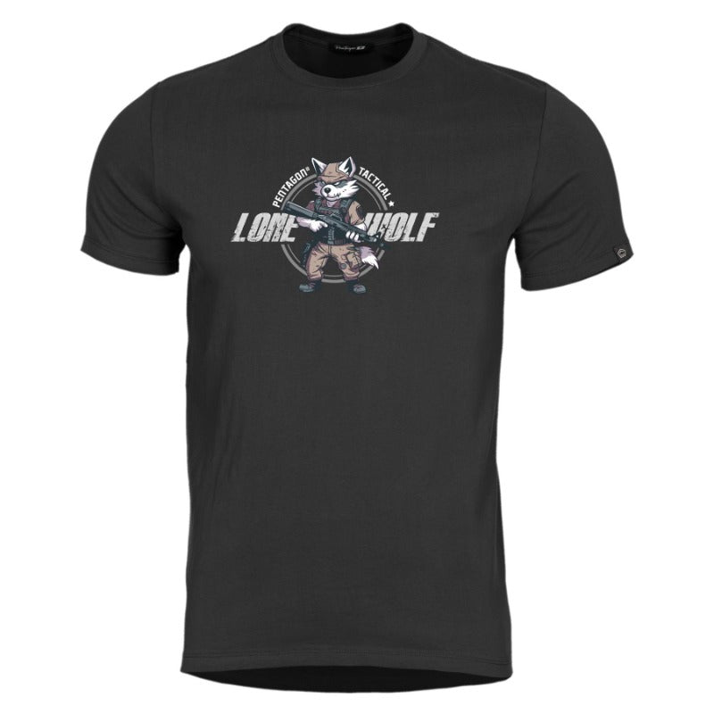 T-shirt Ageron Loup Solitaire