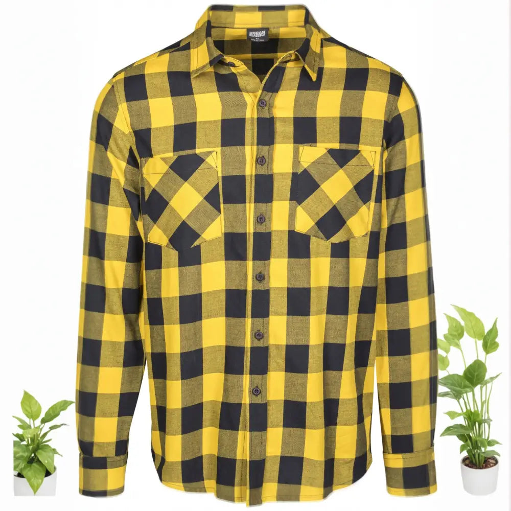 Checked Flanell Shirt - Urban Classics