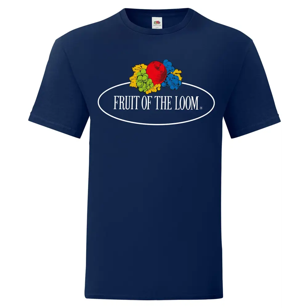 Fotl Vintage Tee Large Logo Print T-shirt - Fruit Of The Loom