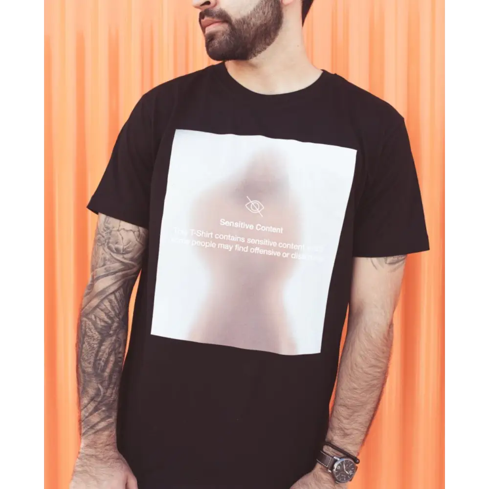 Sensitive Content T-shirt - Mister Tee